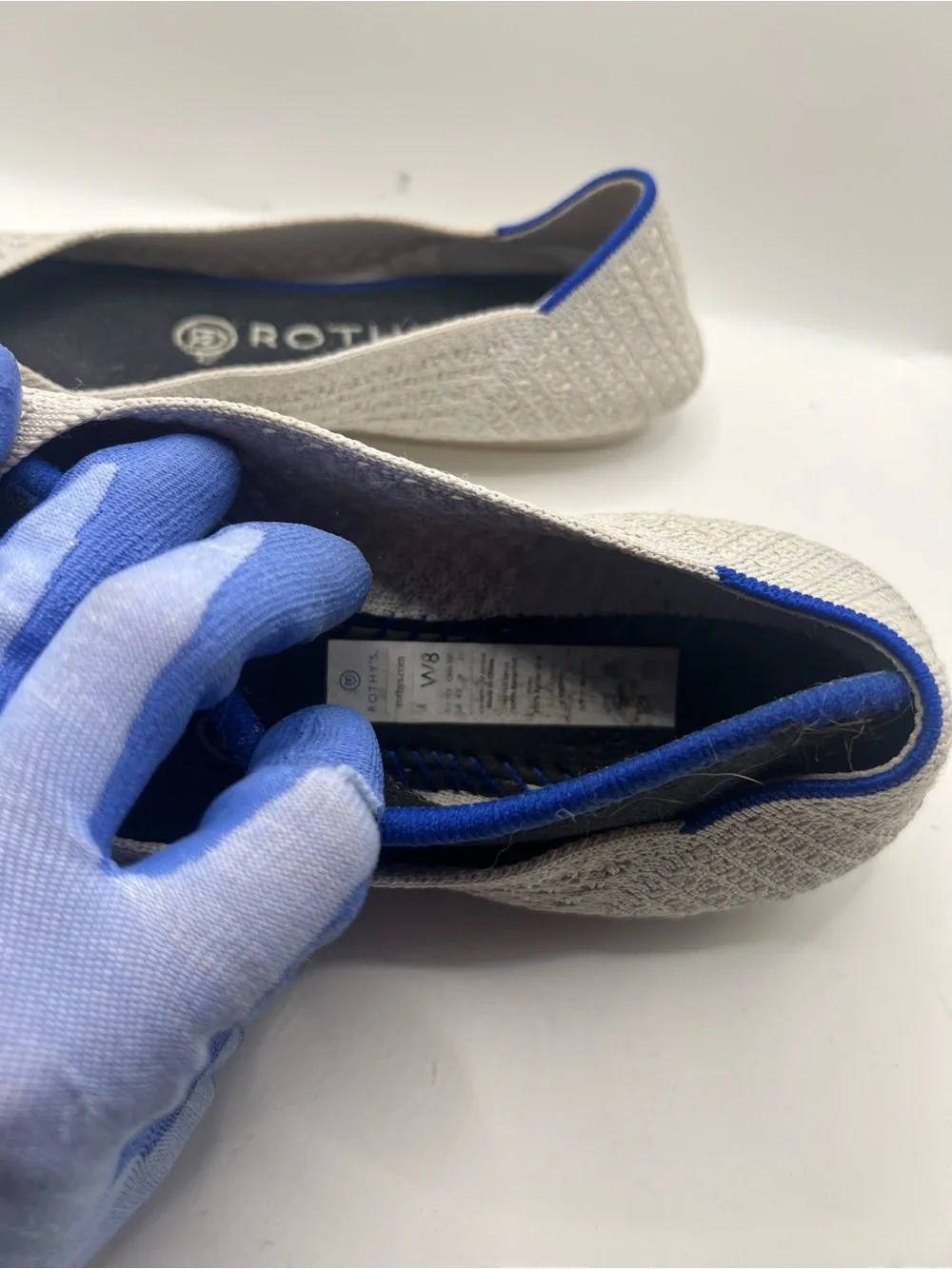Rothys Ballet Salt Honeycomb